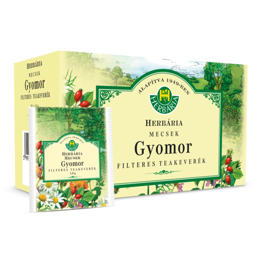 Herbária Mecsek Gyomor teakeverék 20 db Herbária Mecsek Gyomor teakeverék 20 db