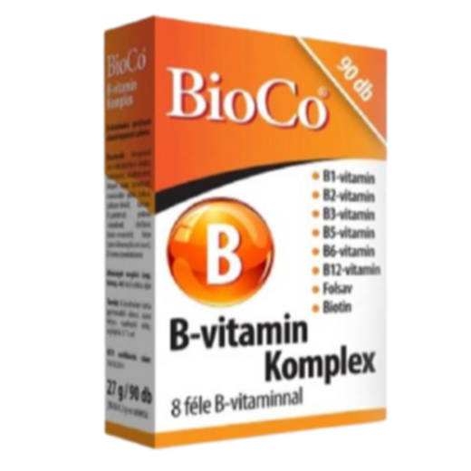 Bioco B-vitamin komplex 90 db Bioco B-vitamin komplex 90 db