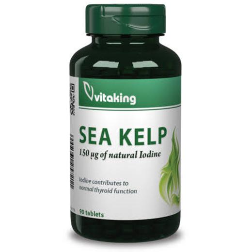 Vitaking Sea Kelp (Jód) nyomelem 90 db