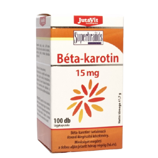 Jutavit Béta-karotin 15 mg 100 db