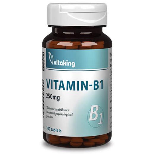 Vitaking B1-vitamin 250 mg 100 db Vitaking B1-vitamin 250 mg 100 db