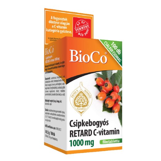 Bioco csipkebogyós retard C-vitamin 1000 mg 100 db