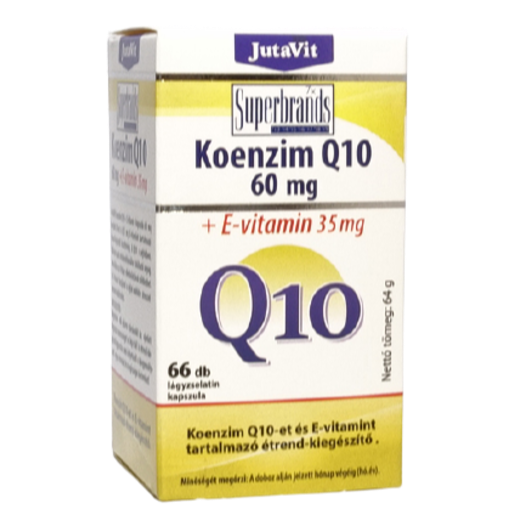 Jutavit Koenzim Q10 60 mg+E-vitamin 35 mg 66 db