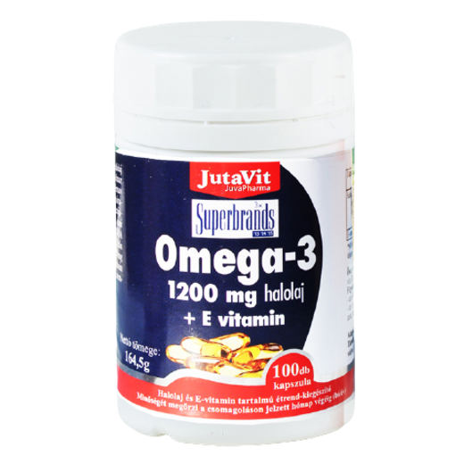 Jutavit Omega-3 Halolaj 1200 mg 100 db Jutavit Omega-3 Halolaj 1200 mg 100 db