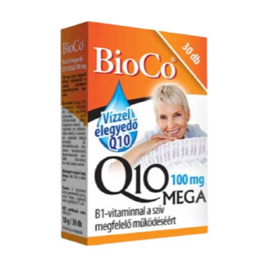 Bioco vízzel elegyedő Q10 100 mg 30 db Bioco vízzel elegyedő Q10 100 mg 30 db
