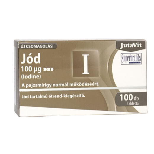 Jutavit Jód 100 µg tabletta 100 db