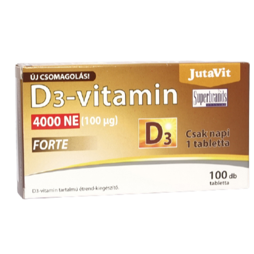Jutavit D3-vitamin 4000NE 100 db