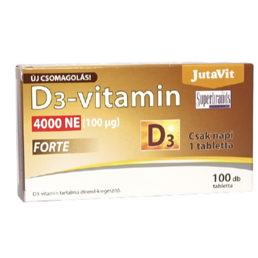 Jutavit D3-vitamin 4000NE 100 db Jutavit D3-vitamin 4000NE 100 db